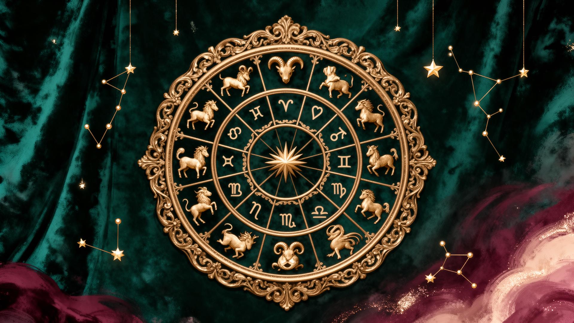 A planet tracing a retrograde loop across a starlit emerald sky — Emerald Coast Psychic